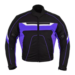 Chaqueta textil de Cordura de invierno a prueba de viento blindada CE para hombre para motociclismo, motorista, turismo, impermeable, Negro, Rojo - Product Image 1