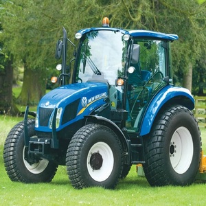 Potentes tractores de ruedas New Hollands 4wd usados con cabina de 50HP a 90HP disponibles en stock a precio mayorista con entrega rápida - Product Image 4