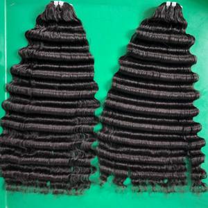 Prix usine top tendance texture vague profonde faisceaux extensions de cheveux ondulés profonds vietnamiens bruts sans enchevêtrement - Product Image 6