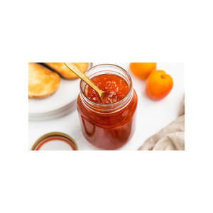 Mermelada de albaricoque suave y sabrosa Golden Glow con toque de cáscara de cítricos para desayuno o aperitivo - Product Image 2