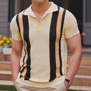 เสื้อโปโลผ้าฝ้าย100% สำหรับผู้ชายเสื้อโปโลผ้าฝ้ายออกแบบได้ตามที่ต้องการพร้อมโลโก้ใหม่ - Product Image 3