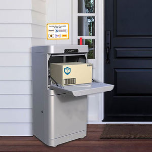 Letrero de entrega de paquete amarillo de alta calidad de aluminio | Letrero de patio | Rectángulo | 10x7 | Resistente a la decoloración - Product Image 3