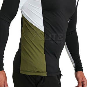 Ropa Deportiva Ligera y Transpirable para Gimnasio, Camiseta de Manga Larga para Hombre, Rashguard de MMA, Spandex/Poliéster para Mayor Soporte y Resistencia - Product Image 4