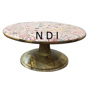 <b>3</b> <b>Tier</b> Top Trending Aluminium Metal Rounded <b>Cake</b> <b>Stand</b> Standard Size Multilevel Cup <b>Cake</b> Server <b>Stand</b> For Luxury Christmas Party - Product Image 6