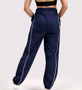 Pantalon cargo dames taille haute jambe large pantalon respirant coton décontracté printemps léger pantalon pour femmes vente en gros - Product Image 4