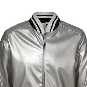 Personalizado Varsity bordado acolchado forrado hombres personalizado béisbol Bomber Varsity chaqueta de satén para hombres - Product Image 4