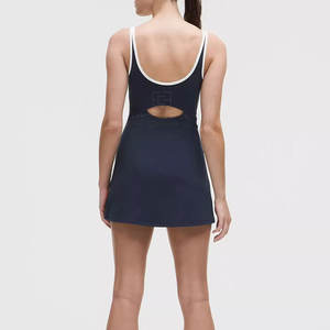 Camiseta Deportiva Ligera y Transpirable de Poliéster para Tenis, con Logotipo Frontal, Cómoda, sin Mangas, para Mujer, Ropa de Entrenamiento - Product Image 2