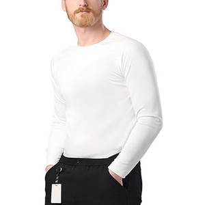 Precio barato Hombres Farmacia Personal Scrub Undershirt Venta al por mayor Más vendidos Hombres Stretch Hospital Scrub Undershirt - Product Image 2