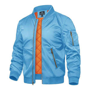Chaqueta Bomber Cálida Multi-Bolsillo Personalizada de Piel de Oveja Transpirable para Invierno Disponible en Varios Colores Fabricante Directo - Product Image 1