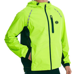 Chaqueta cortavientos con cremallera y cuello levantado para hombre personalizada OEM Chaqueta cortavientos con tarifa de venta completa - Product Image 4