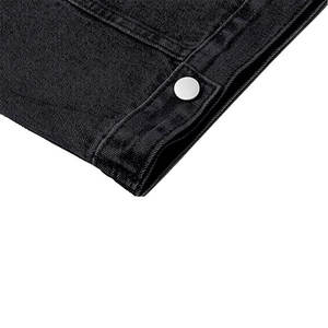 Veste en jean pour femme de style actuel avec coutures ouvertes, respirante, rembourrée en coton, tricotée, prix avantageux - Product Image 3