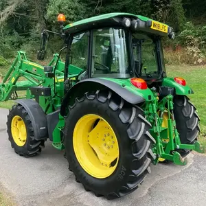 Tractor agrícola original bastante usado Johnn Deeere 5100M granja con cargador frontal 543R 4x4 tractor en Stock ahora