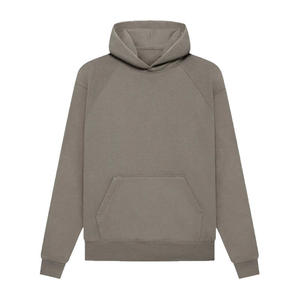 Sweat à capuche surdimensionné en coton de haute qualité épais polaire épaule tombante plaine sweats à capuche pour hommes personnalisés vierges à vendre - Product Image 5