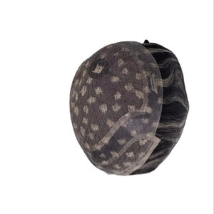 Perruque et toupet 100% cheveux humains, cheveux vierges chinois Remy, prothèse Taz Hair BD Lace Front Water Wave - Product Image 5