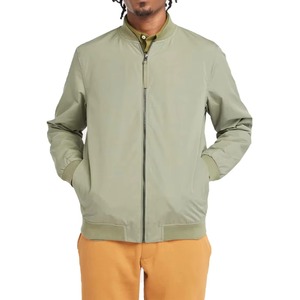 Chaqueta Bomber de Lona Estilo Piloto, Cuello Alto, Logotipo Personalizado, Tallas Grandes para Hombre, Servicio OEM, Diseño Personalizado - Product Image 1