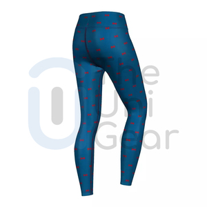 กางเกงเอวยางยืดสำหรับผู้หญิงกางเกงฟิตเนสเล่นกีฬาแห้งเร็วระบายอากาศได้ดีเป็นมิตรกับสิ่งแวดล้อม - Product Image 3