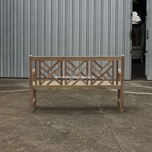 Vilano-Banco de madera maciza de 5 pies para exteriores, muebles de teca para jardín, Hotel fino de gran calidad, complejo turístico, suelto, de Japón, China, EE. UU. - Product Image 4