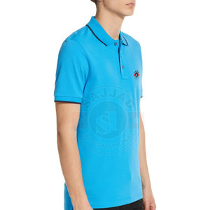 Polo personnalisé en coton et Polyester pour homme, T-Shirt de bonne qualité, fabriqué au Pakistan, à séchage rapide - Product Image 3