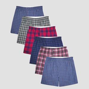 บ็อกเซอร์ผ้าทอไร้รอยต่อสำหรับผู้ชายกางเกงในบ็อกเซอร์ผ้าทอแบบบ็อกเซอร์สำหรับผู้ชาย - Product Image 1