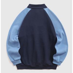 Personnalisé Votre Propre Logo Hommes Demi Zip Sweats Séchage Rapide Manches Longues Hommes Demi Zip Sweatshirts - Product Image 2