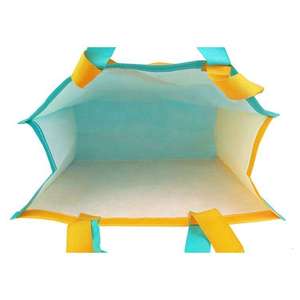 Custom Logo Rpet Non-Woven Tote Bag Fashionable Reusable Big Shopper for Boutique Shopping Exhibition Use - Product Image 4