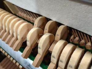 Piano KAWAI 503F profesional japonés, piano acústico usado, nivel de rendimiento, piano vertical mecánico económico - Product Image 4