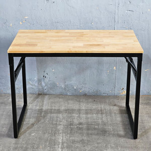 Modern <b>Folding</b> Wood <b>Desk</b> 100x60cm Rubberwood SPD68154 - Product Image 6