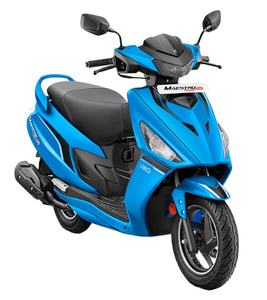 Scooter Maestro Edge 125 Winkers de tambour Serrure à combinaison Indicateur écologique Indicateur de kilométrage réel Système de freinage intégré de l'Inde - Product Image 4