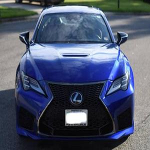 Lexus RC F 2021, el más vendido, motor V8 de 5.0 litros, paquete premium, color azul mica ultrasónico - Product Image 1
