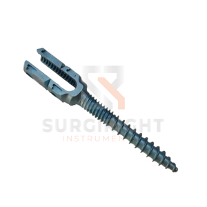 Tornillo pedicular monoaxial de titanio ortopédico veterinario para fijación espinal por Surgiright - Product Image 4