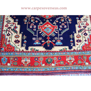 Alfombra de lana Natural hecha a mano turca de diseño detallado de alta calidad para decoración del hogar de gran tamaño lavable y resistente a las manchas - Product Image 4