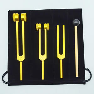 Ensemble de diapasons en acier inoxydable de qualité supérieure, thérapie de guérison, 128 Hz, 256 Hz, 512 Hz, instrument de thérapie médicale de haute qualité, vente en gros, nouveauté 2025 - Product Image 1