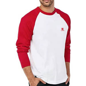 Camiseta de Manga Larga para Hombre, Moderna, Estampada, Personalizada, de Poliéster y Algodón, Corte Holgado, MOQ Bajo - Product Image 3