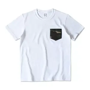 T-Shirt en coton uni pour hommes, grande taille, logo personnalisé, graphique, été