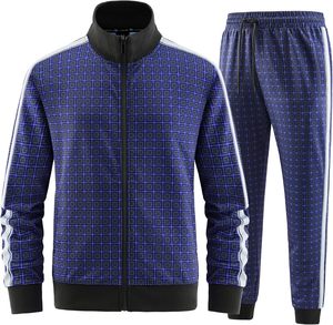 Ensemble de survêtements bleus pour hommes Survêtements de survêtement Tenues 2 pièces BY STYLE BOY & Co - Product Image 1