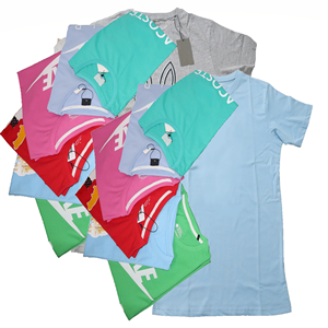 Camiseta 100% de algodón con Logo impreso personalizado para hombre, venta al por mayor, Color sólido, transpirable, moda de verano, buena calidad - Product Image 3