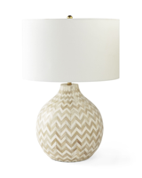 Lampe de chevet en nacre incrustée d'os de style moderne fabriquée à la main avec une vadrouille de haute qualité pour la décoration de la maison ou de l'hôtel