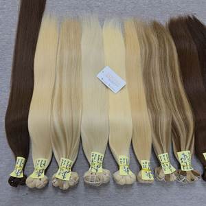 Cabello Humano Virgen Vietnamita Rubio Color Piano, Súper Doble Trama, Tejido Doble a Máquina, Dream T05 |   Costuras Resistentes y Seguras |   No - Product Image 3