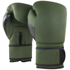 Guantes de boxeo SULTAN BOXING de cuero de vaca genuino para hombres y mujeres 8oz 12oz que absorbe la humedad para cierre entrenamiento personalizable - Product Image 6