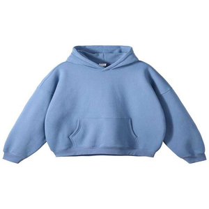 เสื้อฮู้ดแบบสวมศีรษะใส่สบายสำหรับผู้ชายผู้หญิง100% ผ้าฝ้ายมีโลโก้ยอดนิยม - Product Image 2