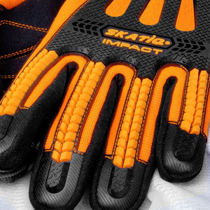Guante DE CUERO SINTÉTICO SKATIQ MARTEX COOLMESH, ORIGINAL, (IMPACTO) - Product Image 4
