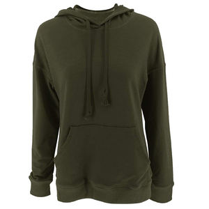 Sudadera con capucha de manga larga para mujer, ropa deportiva para correr, hecha a medida - Product Image 4