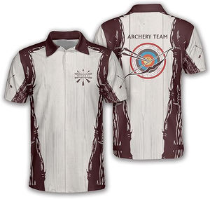 Camisetas de Tiro con Arco Personalizadas de Secado Rápido, Jersey de Equipo OEM, Transpirables, Elásticas, Ajuste para Exteriores, Camisetas de Tiro con Arco para Hombre al por Mayor - Product Image 1