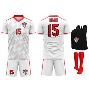 Nuevo Modelo de Uniforme de Fútbol de Manga Corta Transpirable con Logotipo Personalizado e Impresión Digital - Ropa Deportiva y de Entrenamiento de Alta Calidad - Product Image 1