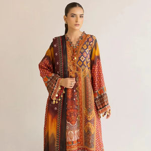 Robe de soirée pour femme, longueur genou, coupe trapèze, lourde, hiver, haute couture, broderie en dentelle à paillettes, respirante, légère - Product Image 1