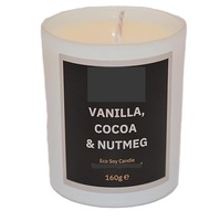 Vela de Soja en Frasco de Vidrio, Aromaterapia, Fragancia Colorida, Regalo para Cumpleaños, Navidad, Bodas, Hecha a Mano, 100% Orgánica