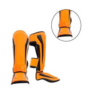 Nuevo estilo Shin Insteps Black Bag Cuero Profesión Boxeo Shinguards Instep Hombres Alta calidad Adulto Shin Insteps en venta al por mayor - Product Image 2