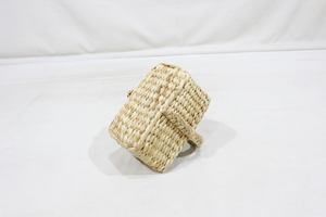 Panier de pique-nique miniature mignon en coton 100% écologique tissé à la main Artex Dong Thap avec poignée - Product Image 5