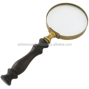 La mejor calidad, último diseño, mango acrílico, Marco plateado, lupa, lector de libros, venta al por mayor, lupa profesional - Product Image 2