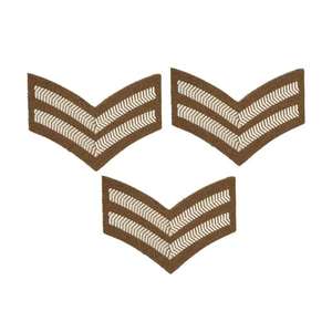 Badges de haute qualité pour uniformes sur mesure, écussons brodés et garnitures décoratives, insignes en chevron - Product Image 3